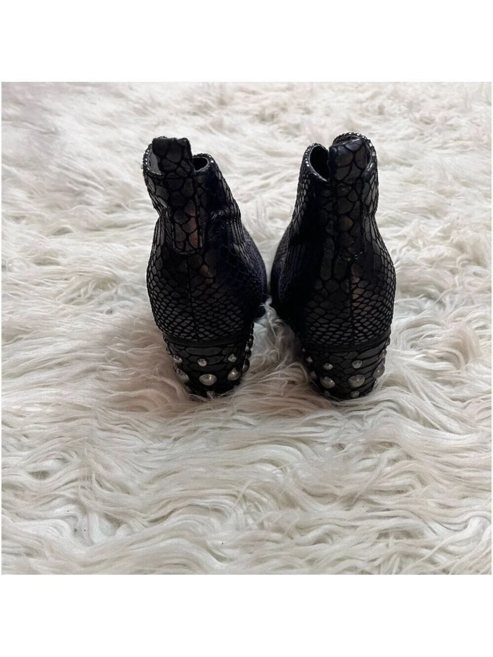 Matisse black leather